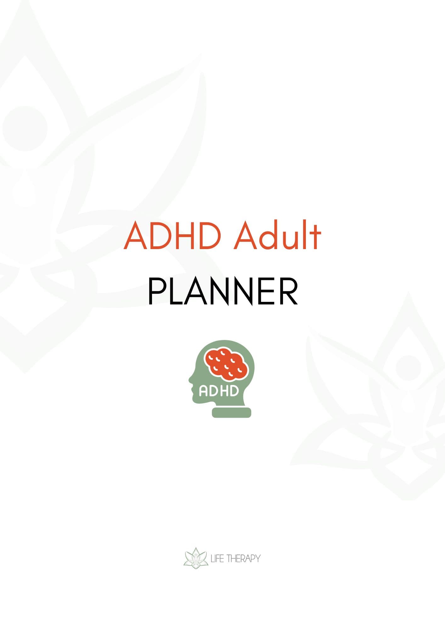 ADHD Adult Planner