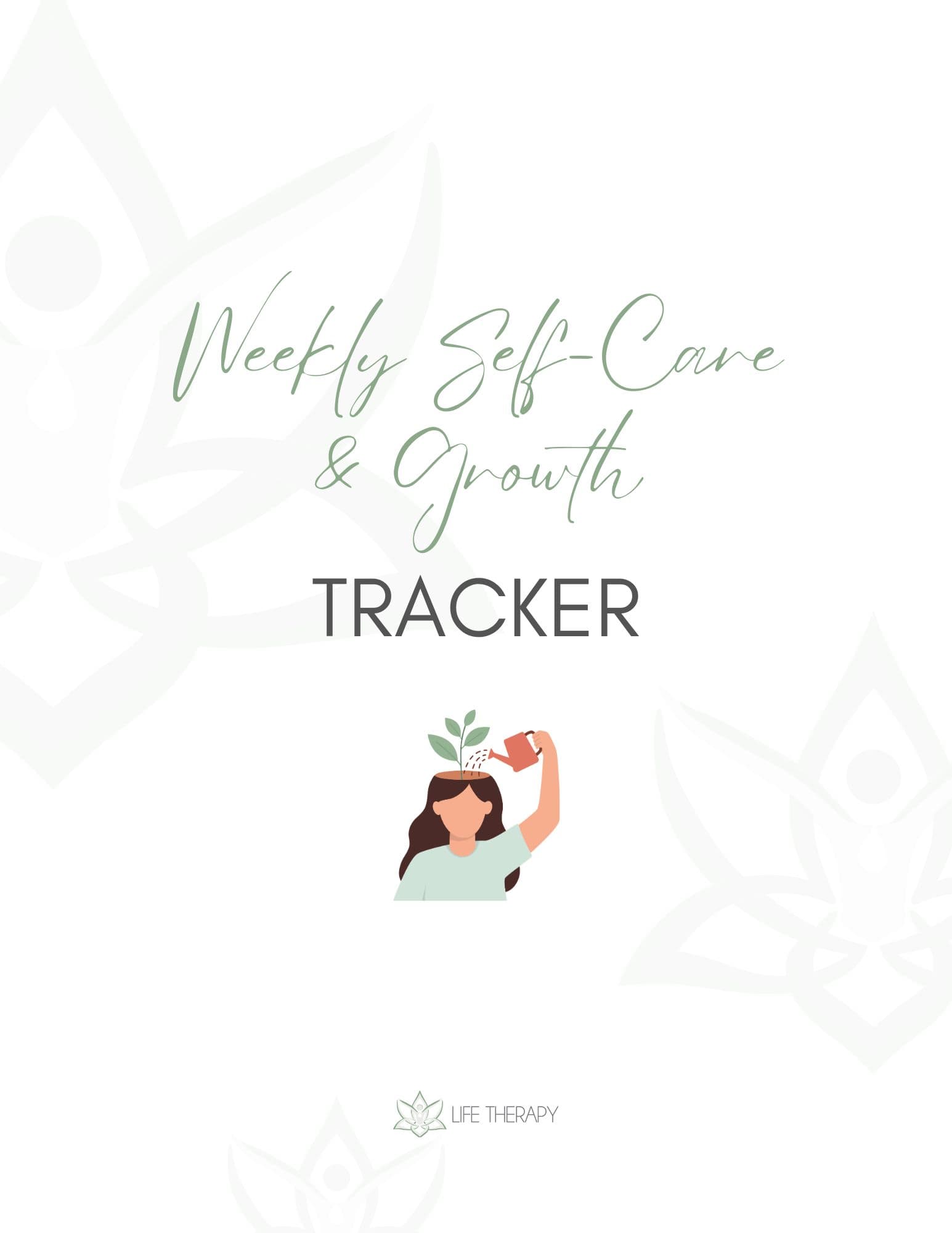 Weekly Self-Care & Growth Tracker