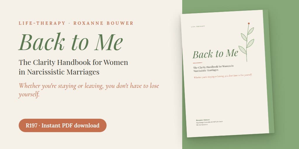 Back to Me — The Clarity Handbook for Women in Narcissistic Relationships